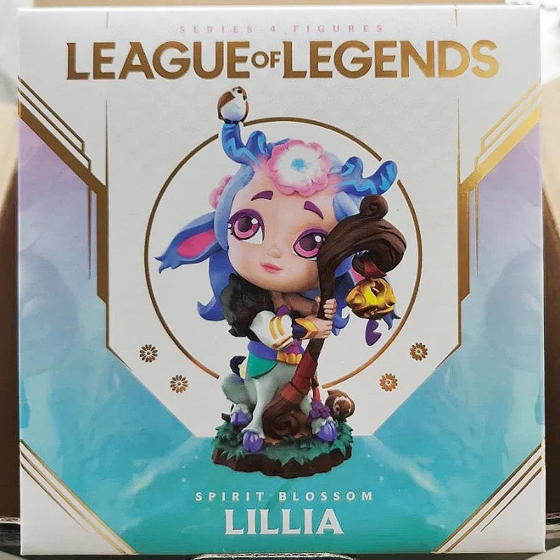 100% Genuine League Of Legends Lol Guardian Of The Stars Kaisa&Jinx&Ashe Figure Game Ornaments Q Version Of The Figure Gifts